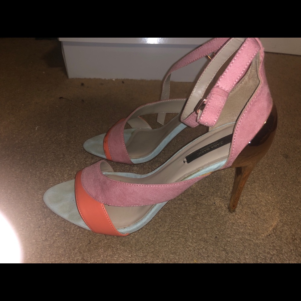 Zara Basic Pastel Sandals - image 5